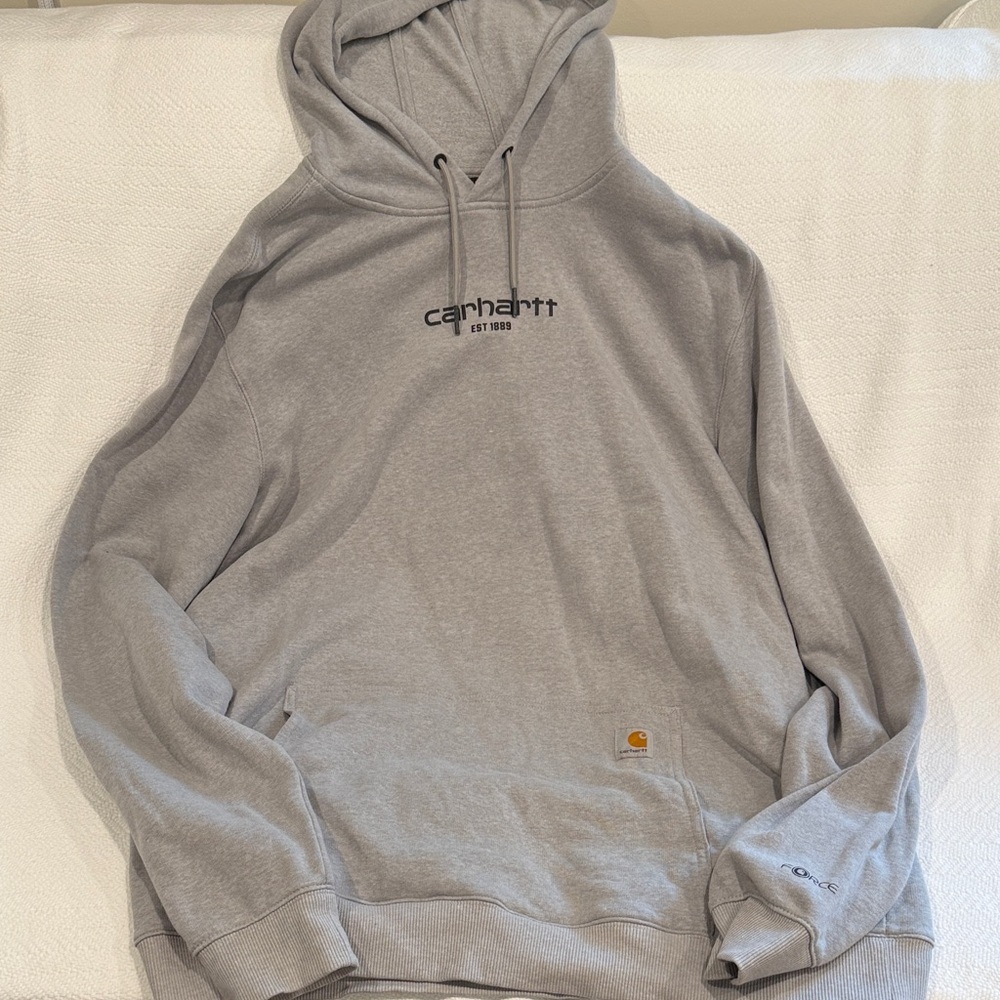 Carhartt Light Gray Men's Hoodie